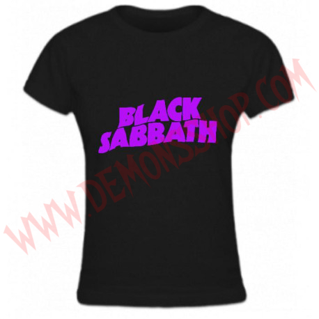 Camiseta Chica MC Black Sabbath