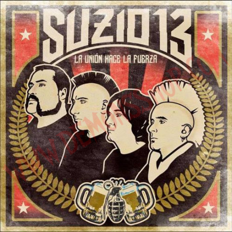 CD Suzio 13 ‎– La Unión Hace La Fuerza