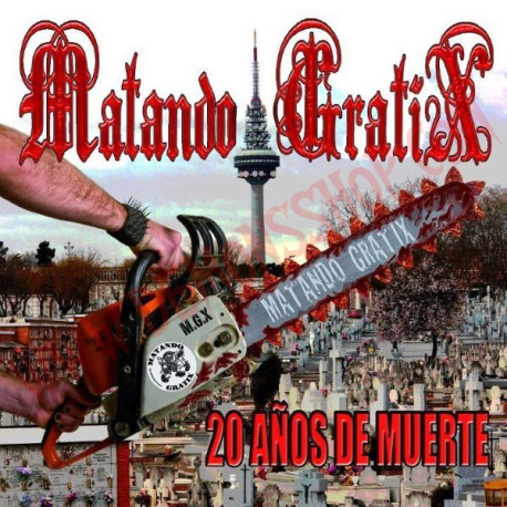Vinilo LP Matando Gratix ‎– 20 Años Matando