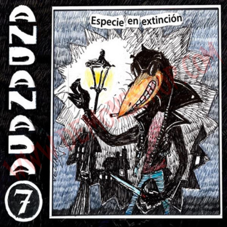 Vinilo LP Andanada 7 ‎– Especie En Extinción