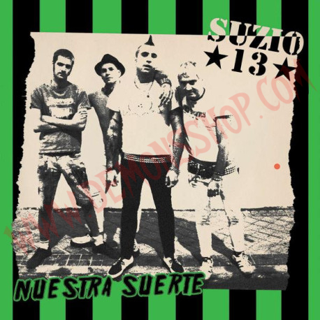 Vinilo LP Suzio 13 ‎– Nuestra suerte