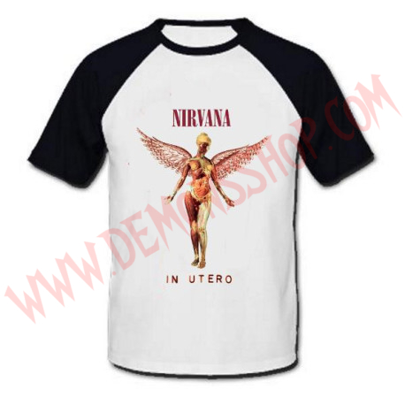 Camiseta Raglan MC Nirvana