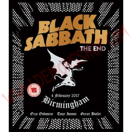 DVD Black Sabbath ‎- The End