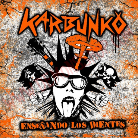 CD Karbunko ‎– Enseñando Los Dientes