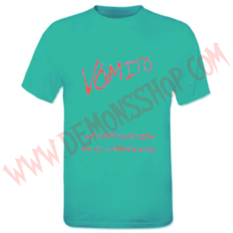 Camiseta MC Vomito (Verde)