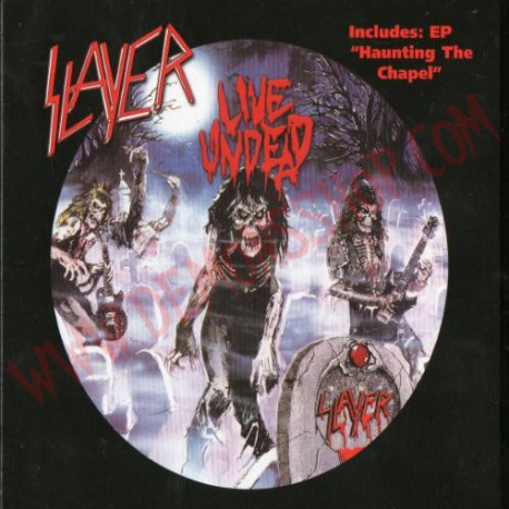 CD Slayer ‎– Live Undead / Haunting The Chapel