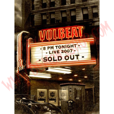 DVD Volbeat ‎– 8 PM Tonight - Live 2007 - SOLD OUT