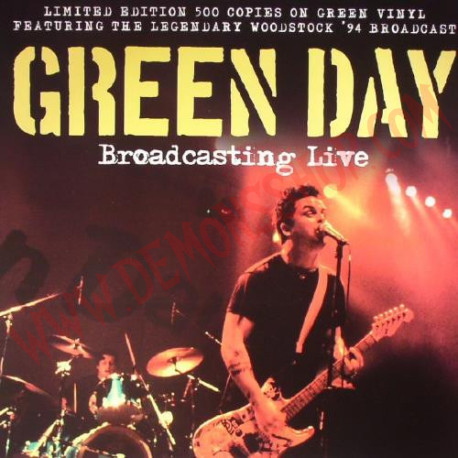 Vinilo LP Green Day ‎– Broadcasting Live