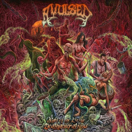 CD Avulsed ‎– Night Of The Living Deathgenerations