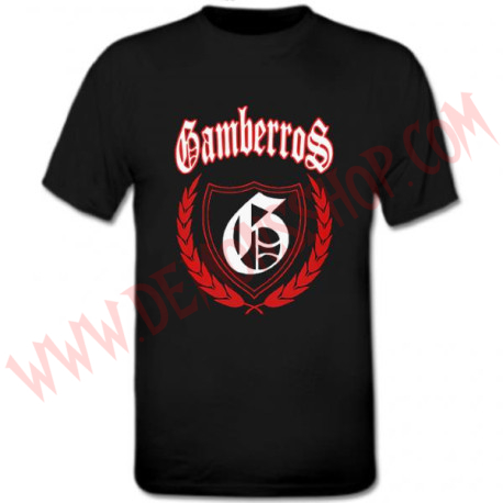Camiseta MC Gamberros Logo escudo G