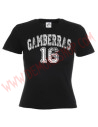 Camiseta MC Chica Gamberras 16 (negra)