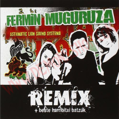CD Fermin Muguruza - Asthmatic Lion Sound Systema Remix + Beste Harribitxi Batzuk