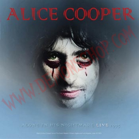 Vinilo LP Alice Cooper ‎– Best of Alone In His Nightmare Live 1975