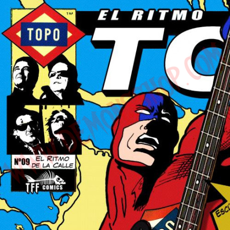 CD Topo ‎– El Ritmo De La Calle