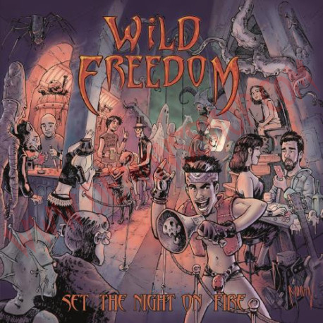 CD Wild Freedom ‎– Set The Night On Fire