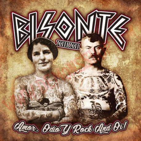 Vinilo LP Bisonte XIII XII - Amor, Odio y rock and Oi