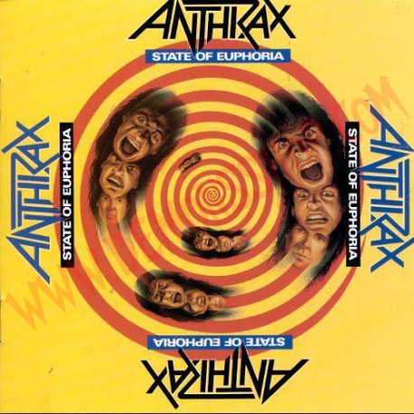 CD Anthrax ‎– State Of Euphoria (30 aniversario)