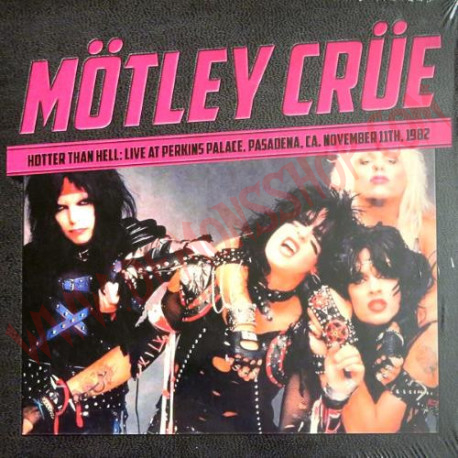 Vinilo LP Mötley Crüe ‎– Hotter Than Hell