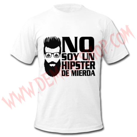Camiseta MC No soy un hipster de mierda
