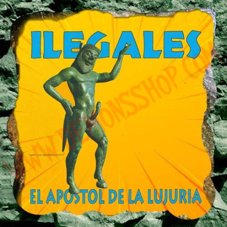 Vinilo LP Ilegales - El apóstol de la lujuria