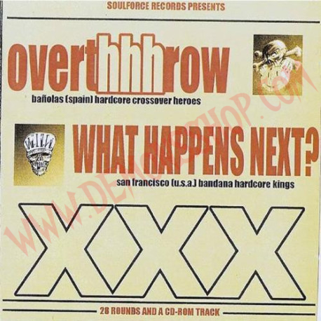 CD Overthhhrow / What Happens Next - XXX