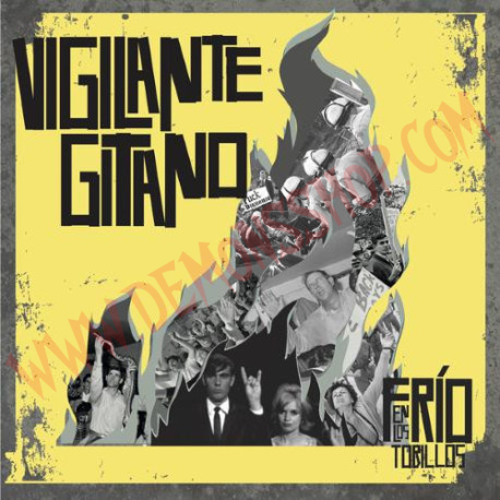 Vinilo LP Vigilante Gitano ‎– Frío En Los Tobillos