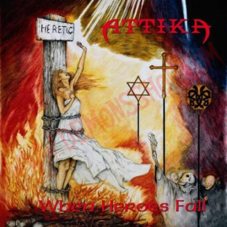 CD Attika ‎– When Heroes Fall