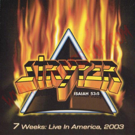 CD Stryper ‎– 7 Weeks: Live In America, 2003