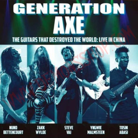 CD Generation Axe - The Guitars That Destroyed The World