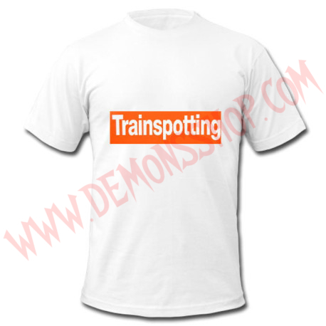 Camiseta MC trainspotting (Blanca)