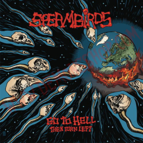 Vinilo LP Spermbirds ‎– Go To Hell Then Turn Left