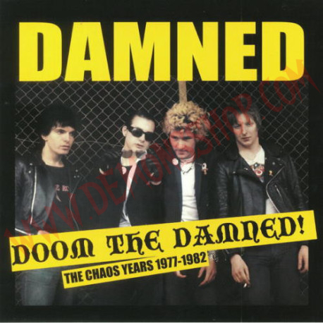 Vinilo LP The Damned ‎– Doom The Damned - The Chaos Years 1977-1982