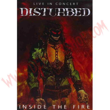 DVD Disturbed ‎– Inside The Fire - Live In Concert