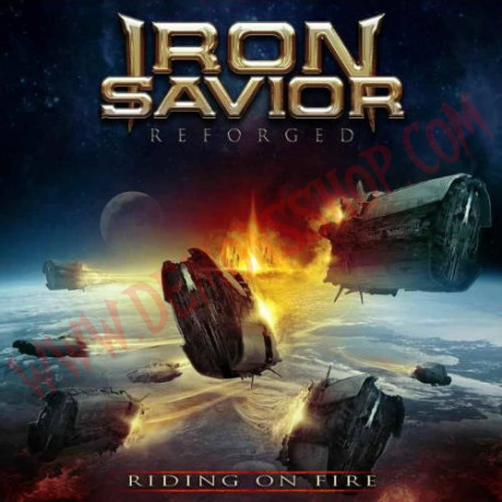 CD Iron Savior ‎– Reforged - Riding On Fire