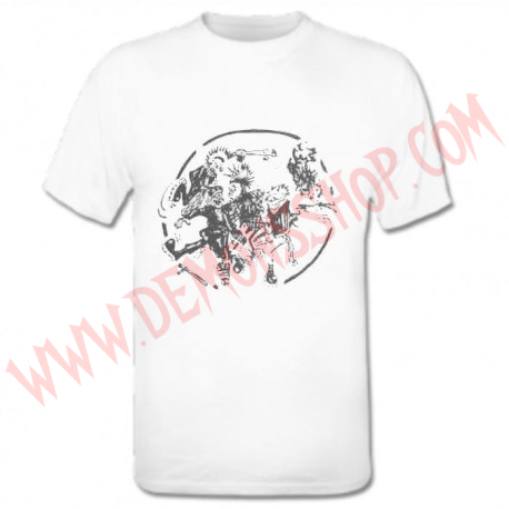 Camiseta MC Animales muertos (Blanca)