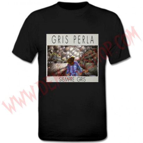 Camiseta MC Gris Perla