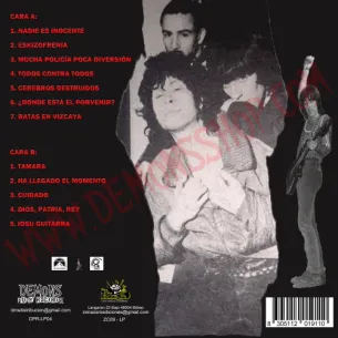 Vinilo LP Eskorbuto - Nadie es inocente 2