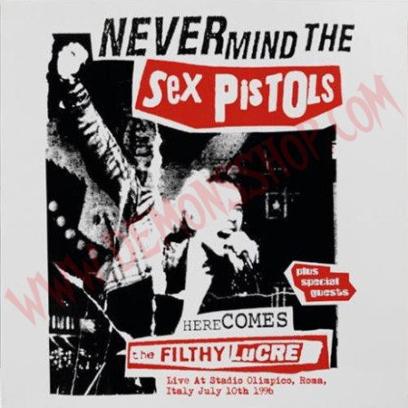 Vinilo LP  Sex Pistols ‎– Live At Stadio Olimpico, Roma, Italy July 10th 1996