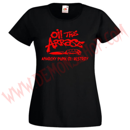 Camiseta Chica MC Oi the arrase (l. roja)