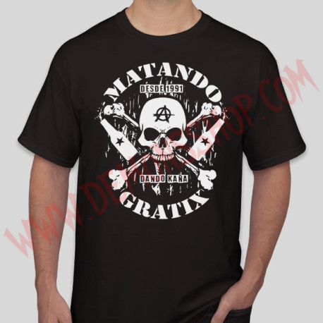 Camiseta MC Matando Gratix (Negra)