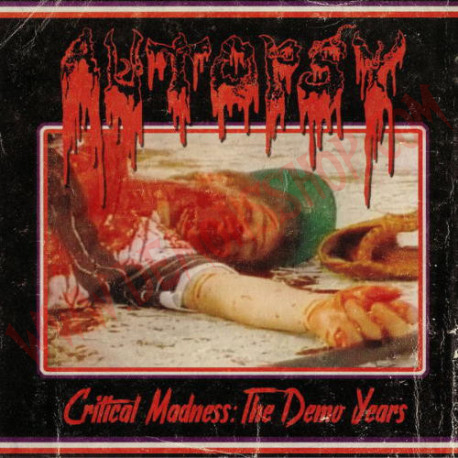Vinilo LP Autopsy - Critical Madness: The Demo Years