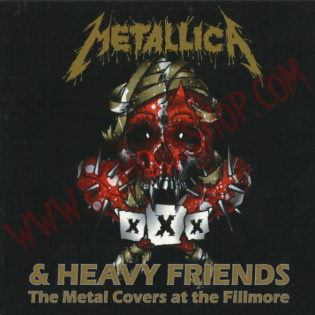 CD METALLICA & Heavy Friends - The Metal Covers At The Fillmore