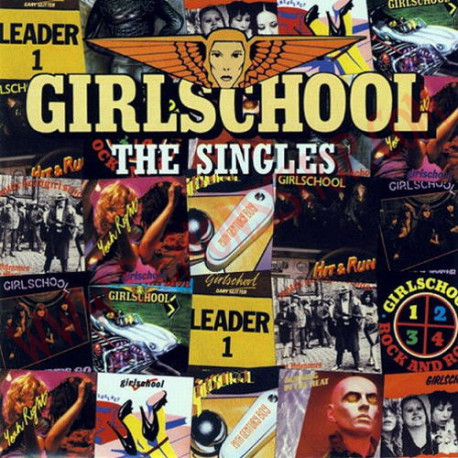 CD Girlschool ‎– The Singles