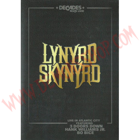 DVD Lynyrd Skynyrd ‎– Live In Atlantic City
