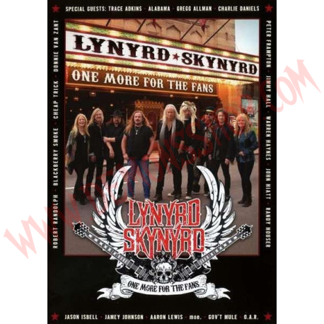 DVD Lynyrd Skynyrd ‎– One More For The Fans