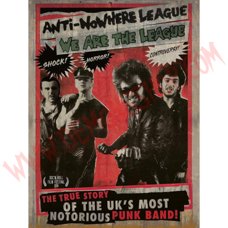 DVD Anti-Nowhere League ‎– We Are The League