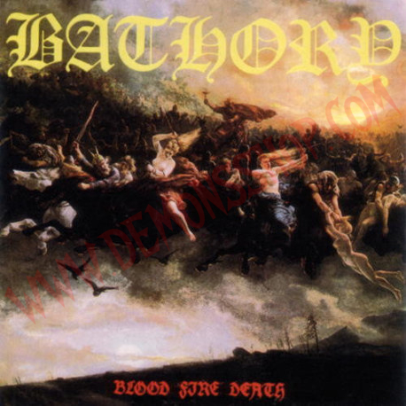 CD Bathory ‎– Blood Fire Death