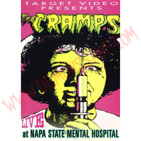DVD The Cramps ‎– Live At Napa State Mental Hospital