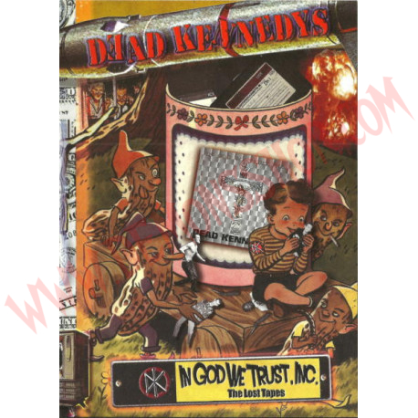 DVD Dead Kennedys ‎–  In God We Trust, Inc. - The Lost Tapes