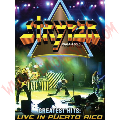 DVD Stryper ‎– Greatest Hits : Live In Puerto Rico